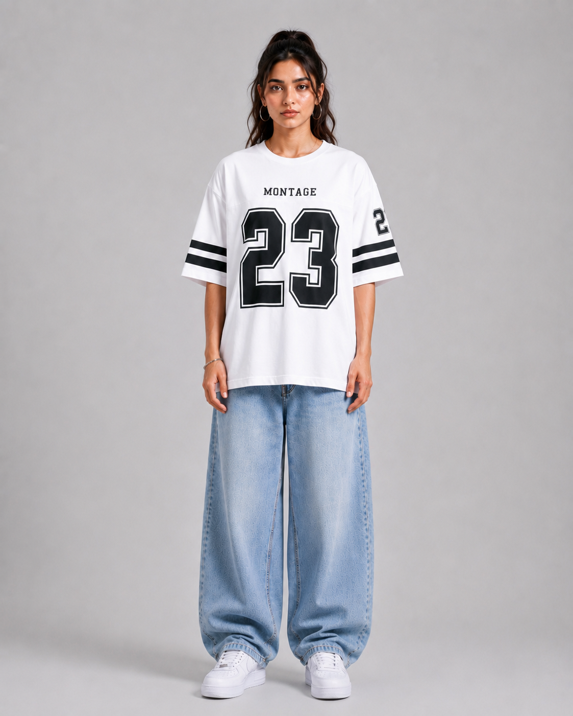 MONTAGE 23 — Black & White 2-Pack Oversized Jersey