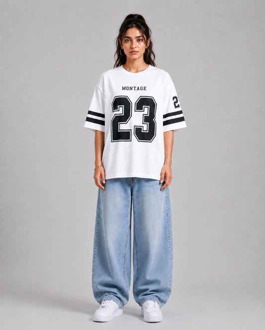 MONTAGE 23 — Black & White 2-Pack Oversized Jersey