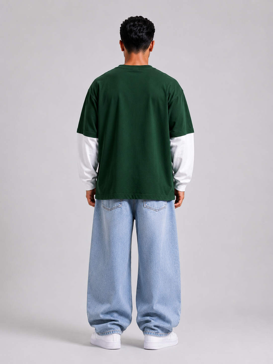 MONTAGE Layered Oversized Tee